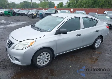 2014 Nissan Versa 1.6 S+ z USA, uszkodzony, nr VIN 3N1CN7AP3EL830455